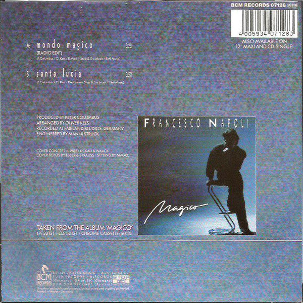 Francesco Napoli : Mondo Magico (7", Single)