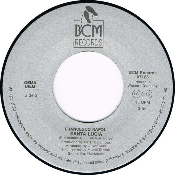 Francesco Napoli : Mondo Magico (7", Single)