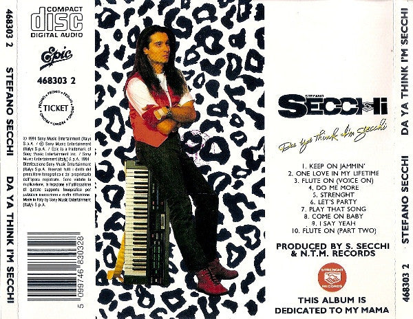 Stefano Secchi : Da Ya Think I'm Secchi (CD, Album)