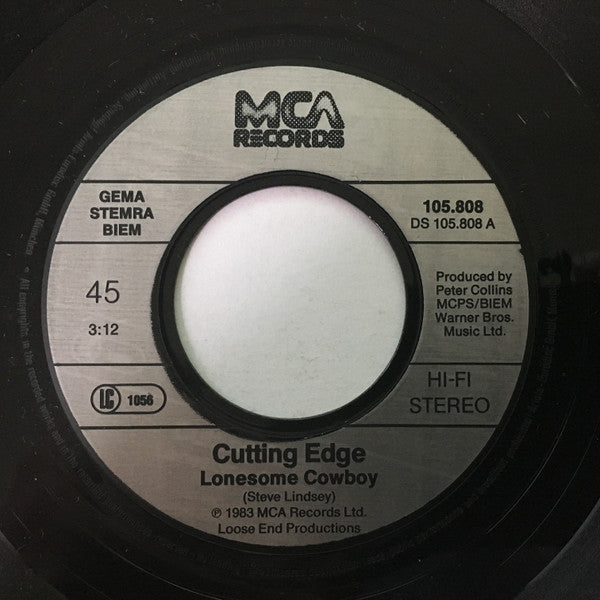 Cutting Edge (6) : Lonesome Cowboy (7", Single)
