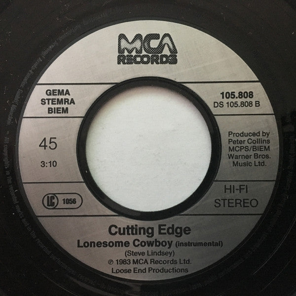 Cutting Edge (6) : Lonesome Cowboy (7", Single)