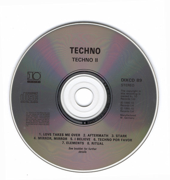 Various : Techno 2: The Next Generation (CD, Comp)
