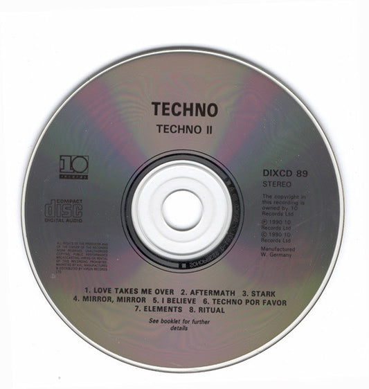 Various : Techno 2: The Next Generation (CD, Comp)