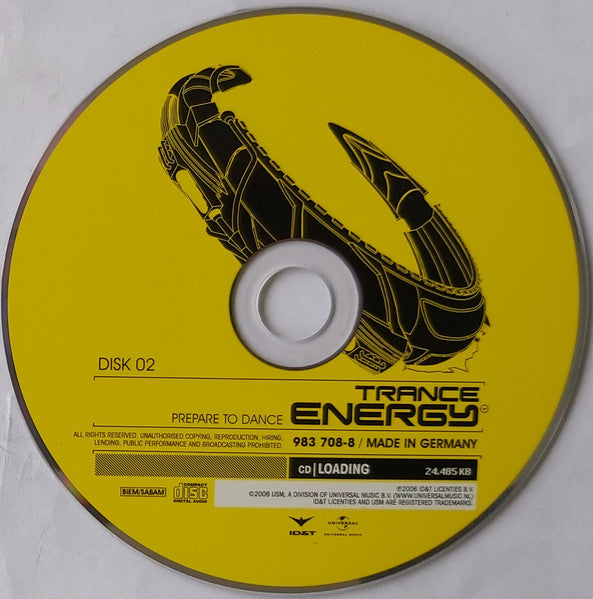 Ronald Van Gelderen : Trance Energy (2xCD, Comp, Mixed)