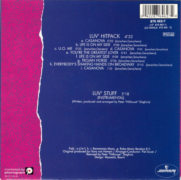 Luv' : Luv' Hitpack (7")