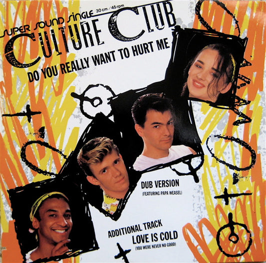Culture Club : Do You Really Want To Hurt Me (12", Single)