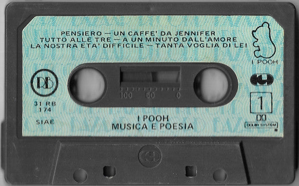 Pooh : Musica E Poesia (Cass, Comp)