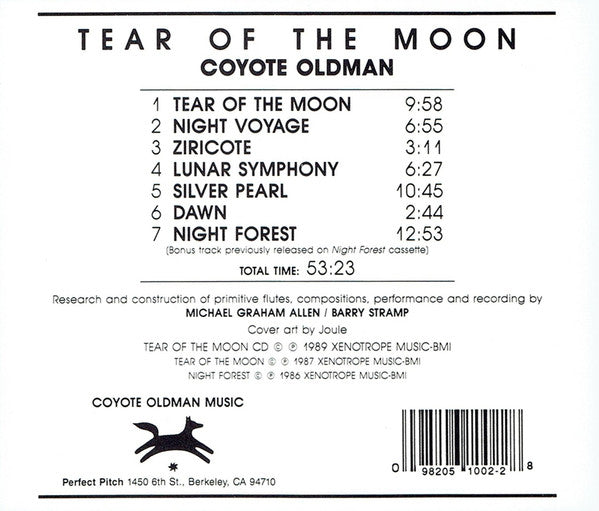 Coyote Oldman : Tear Of The Moon (CD, Album)