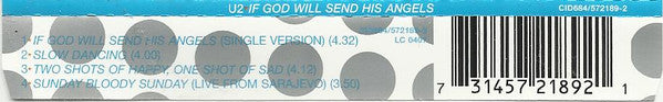 U2 : If God Will Send His Angels (CD, Single)