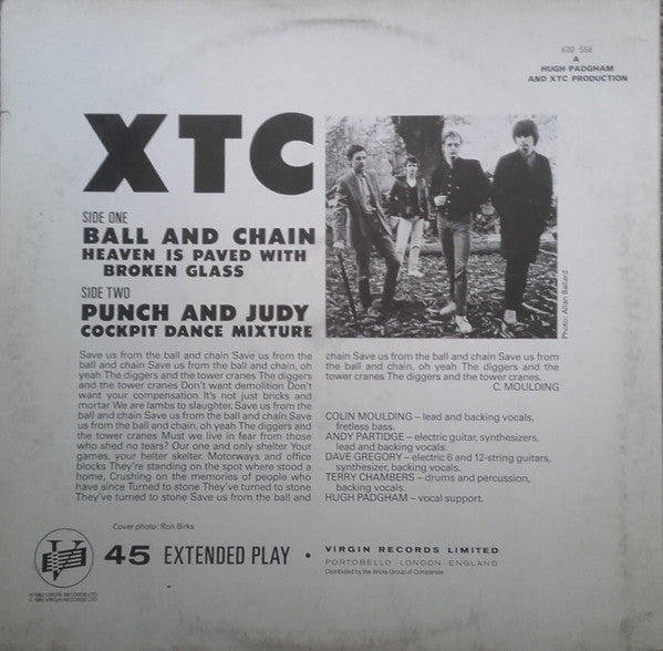 XTC : Ball And Chain (12", EP)