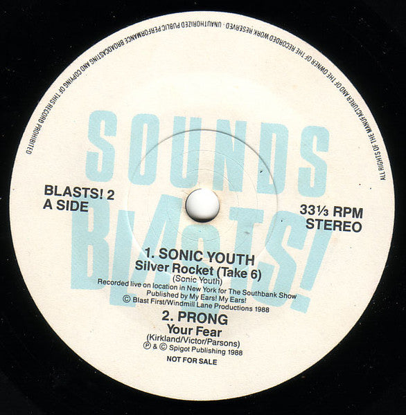 Various : Sounds Blasts! EP2 (7", EP)