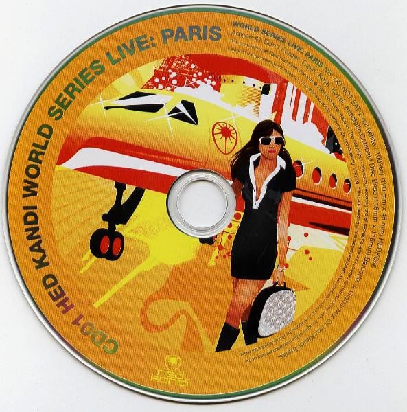 Tom De Neef & Rob Wilder : Hed Kandi World Series Live: Paris (Sparkling House Beats From Kandi's Global Dancefloor) (2xCD, Mixed)