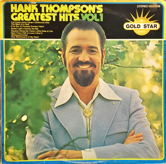 Hank Thompson : Hank Thompson’s Greatest Hits Vol 1 (LP, Album, Comp)