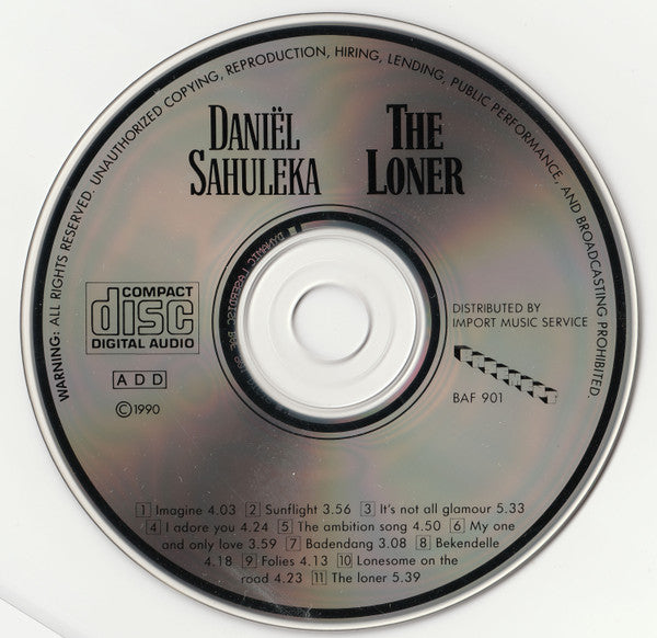 Daniel Sahuleka : The Loner (CD, Album)