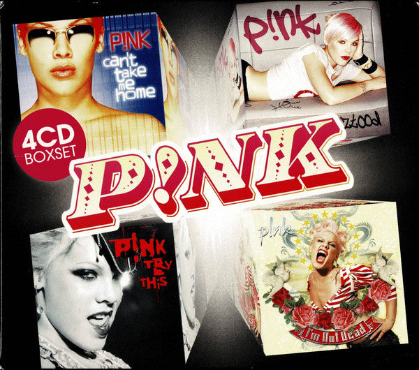 P!NK : P!NK (4xCD, Album, RE + Box, Comp, S/Edition)