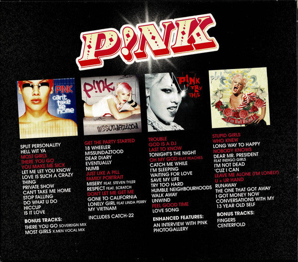 P!NK : P!NK (4xCD, Album, RE + Box, Comp, S/Edition)
