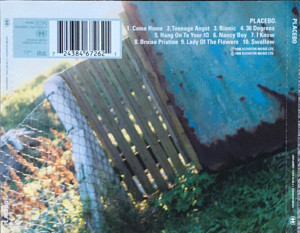 Placebo : Placebo (CD, Album, RE, RP, EMI)