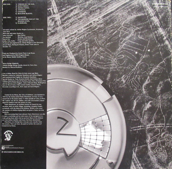 Adrian Wagner (2) : The Last Inca (LP, Album)