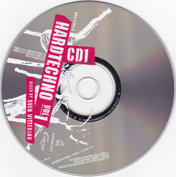 Sven Wittekind : Hardtechno Vol 1 (2xCD, Mixed)
