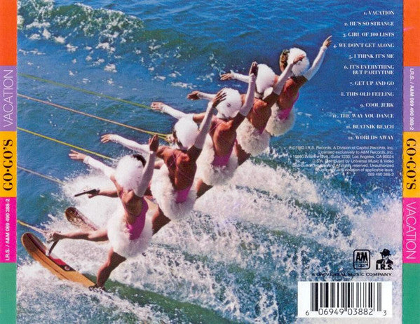 Go-Go's : Vacation (CD, Album, RE, RM)