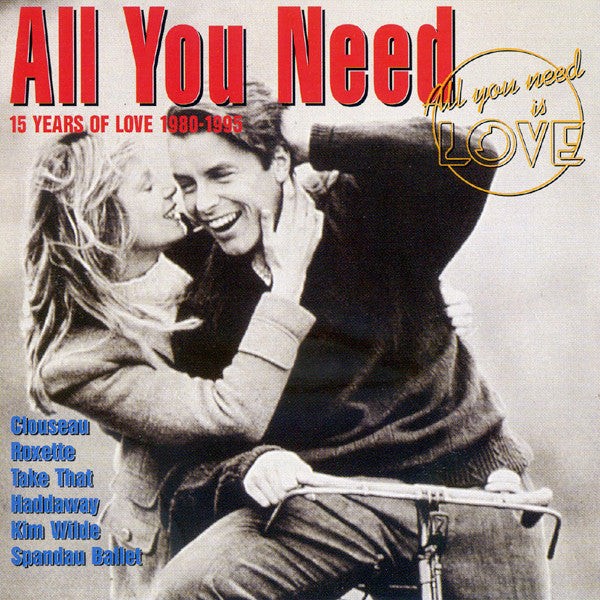 Various : All You Need Vol. 1 - 15 Years Of Love 1980 - 1995 (CD, Comp)