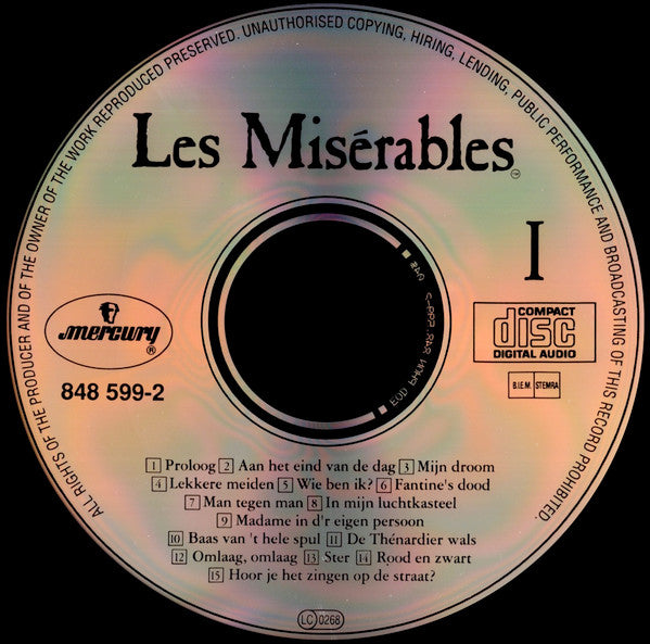 Alain Boublil, Claude-Michel Schönberg : Les Misérables (2xCD, Album)