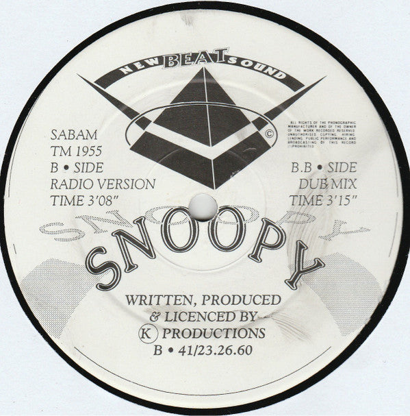 Snoopy Sound : Snoopy (12")