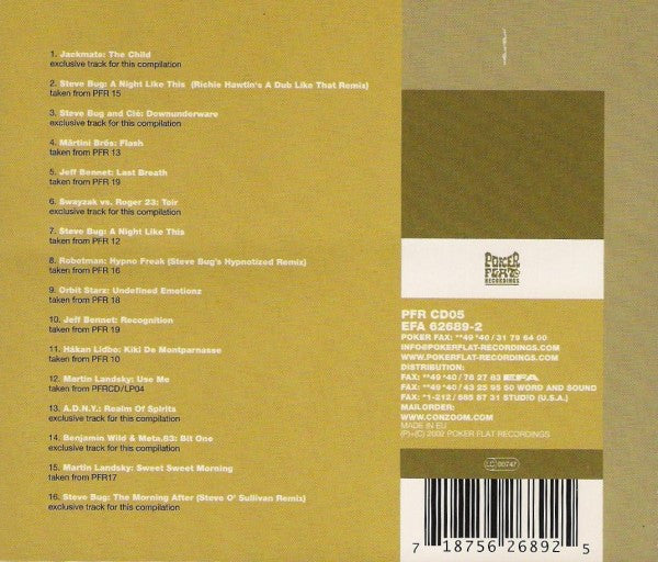 Various : Poker Flat Volume Two (CD, Mixed)