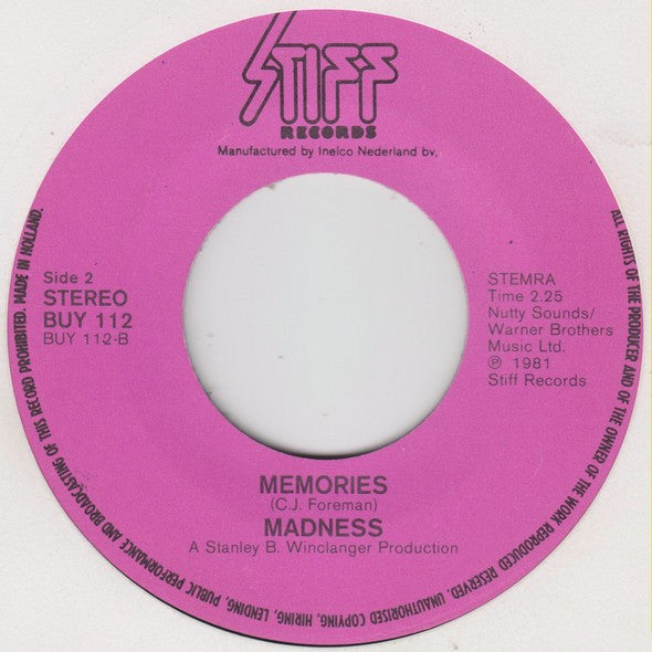 Madness : Grey Day (7", Single)