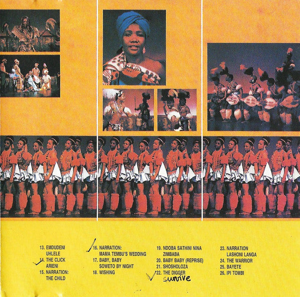 Various : Bertha Egnos & Gail Lakier's Ipi Tombi: Original Cast Recording (CD, Album)