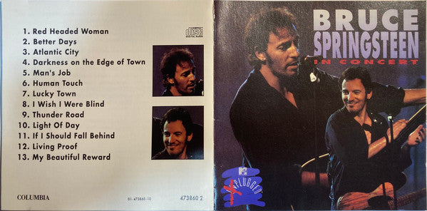 Bruce Springsteen : In Concert / MTV Plugged (CD, Album, Ltd)