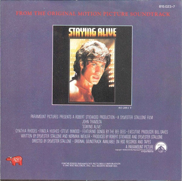 Frank Stallone : Far From Over (7", Single)