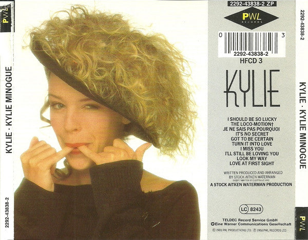 Kylie Minogue : Kylie (CD, Album, RP)