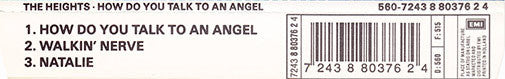 The Heights : How Do You Talk To An Angel (CD, Maxi)