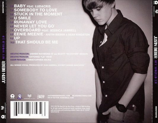 Justin Bieber : My World 2.0 (CD, Album)