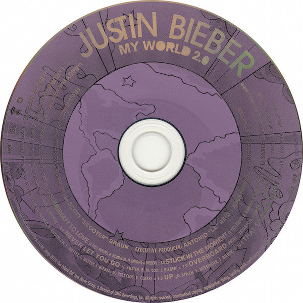 Justin Bieber : My World 2.0 (CD, Album)