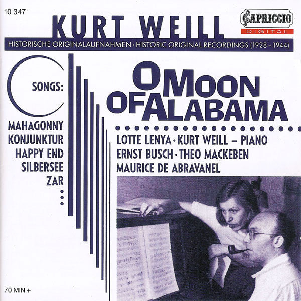 Kurt Weill : O Moon Of Alabama (CD, Comp)
