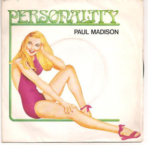 Paul Madison : Personality (7", Single)