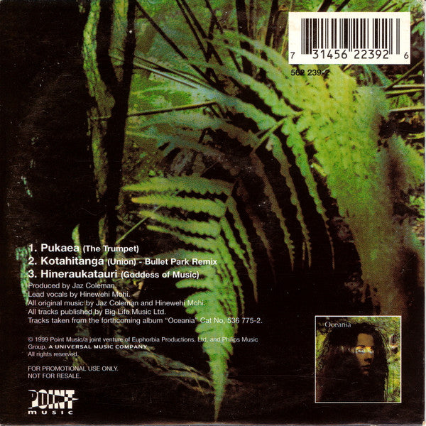 Oceania (2) : Pukaea (CD, Single, Promo)