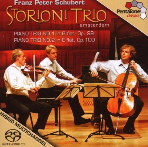 Franz Schubert / Storioni Trio : Piano Trios Nos. 1 & 2 (SACD, Hybrid, Multichannel, Album)