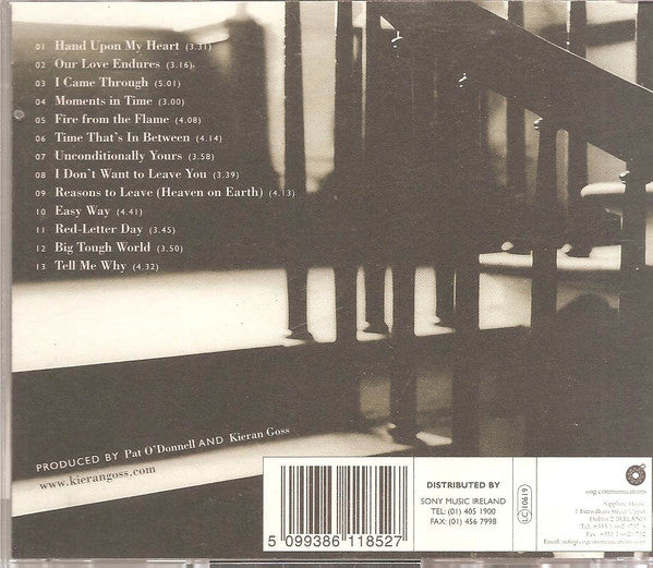 Kieran Goss : Red-Letter Day (CD, Album)