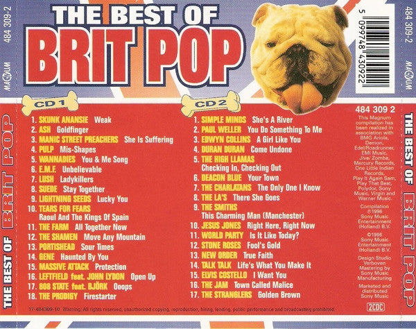 Various : The Best Of Brit Pop (2xCD, Comp)