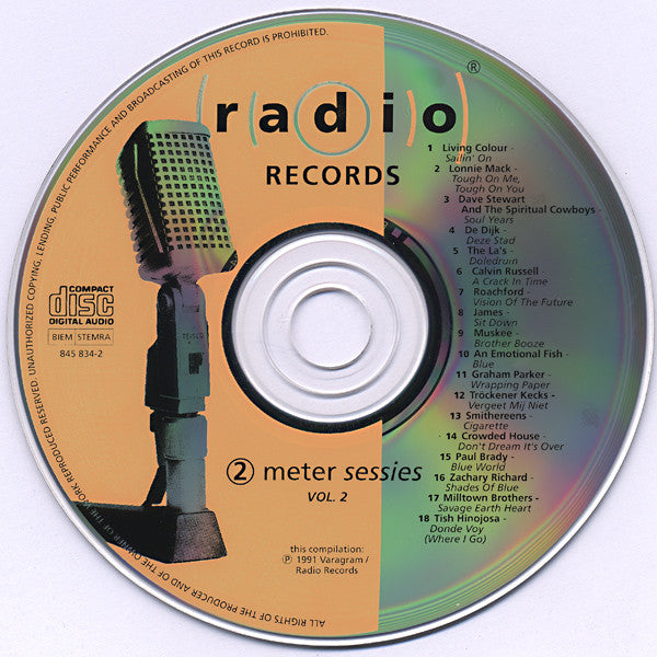 Various : 2 Meter Sessies - Volume 2 (CD, Comp)
