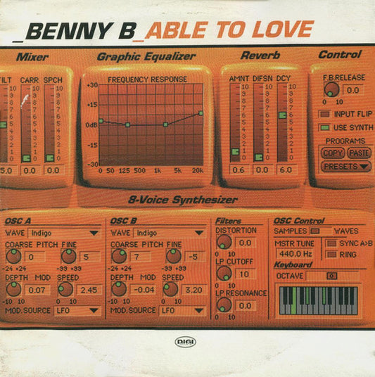 Benny Benassi : Able To Love (12")