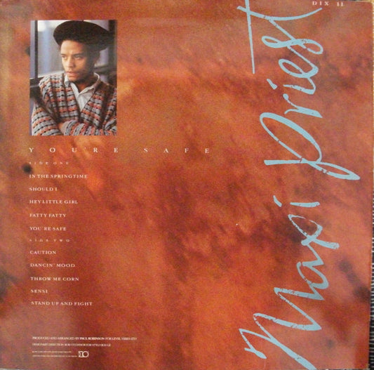 Maxi Priest & Caution (5) : You're Safe (LP)