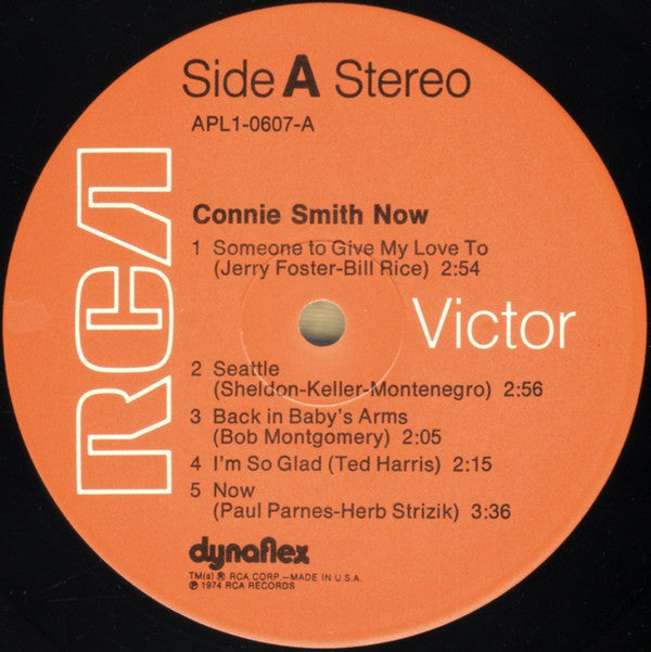 Connie Smith : Now (LP, Album)