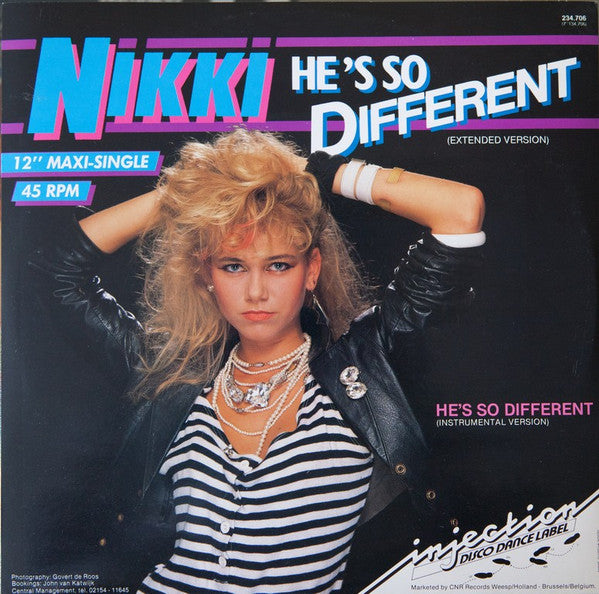 Nikki (7) : He's So Different (12")