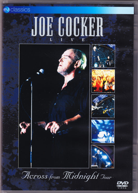 Joe Cocker : Live / Across From Midnight Tour (DVD-V, RE, PAL)