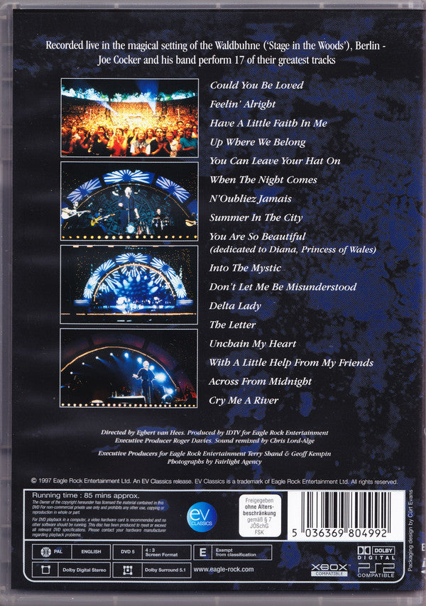 Joe Cocker : Live / Across From Midnight Tour (DVD-V, RE, PAL)