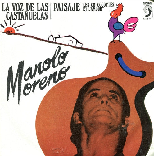 Manolo Moreno : La Voz De Las Castañuelas / Paisaje (7", Single)